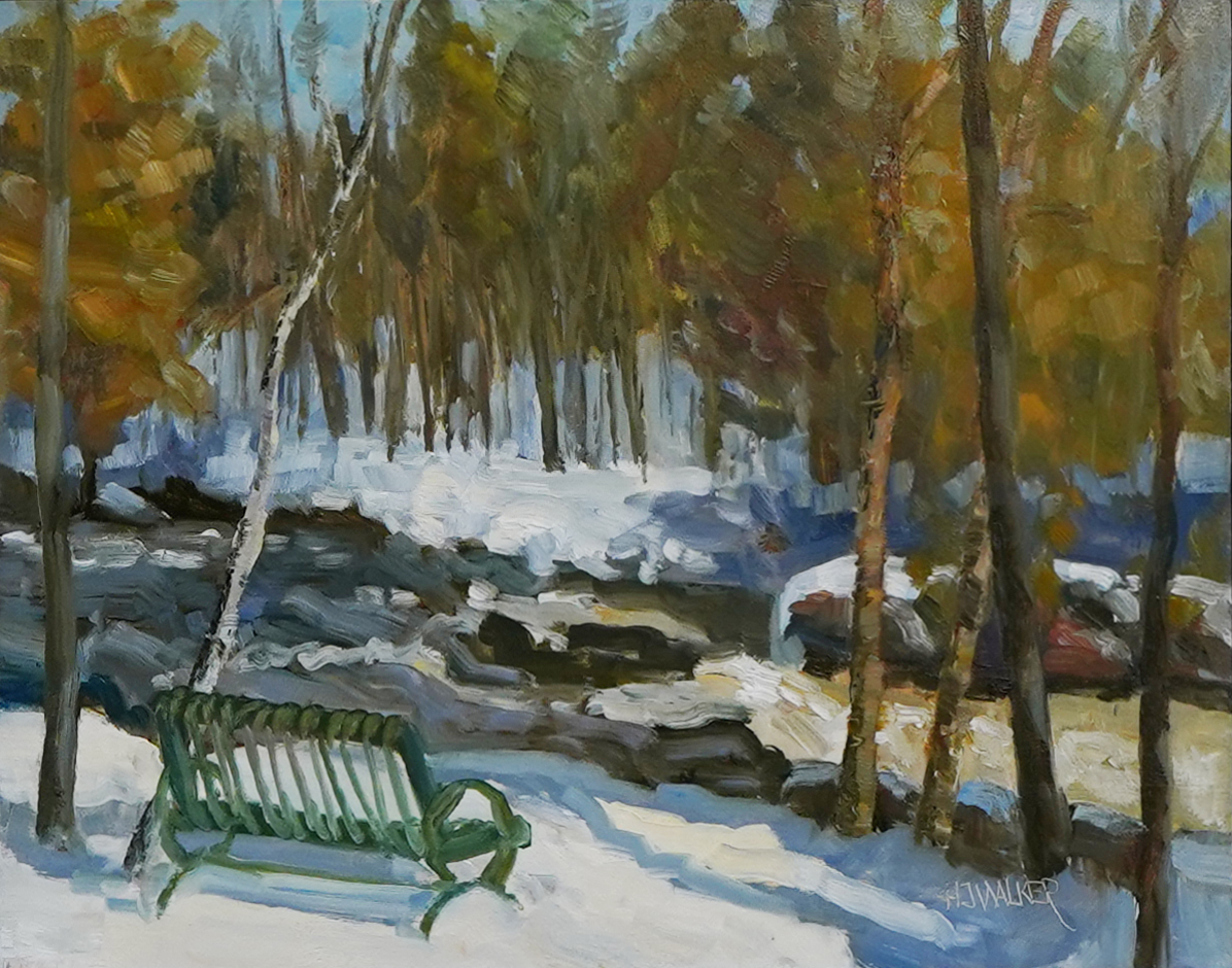 Harvey-Walker_The-Rapids-at-Oxtongue_Oil-_-Board_11'x14'