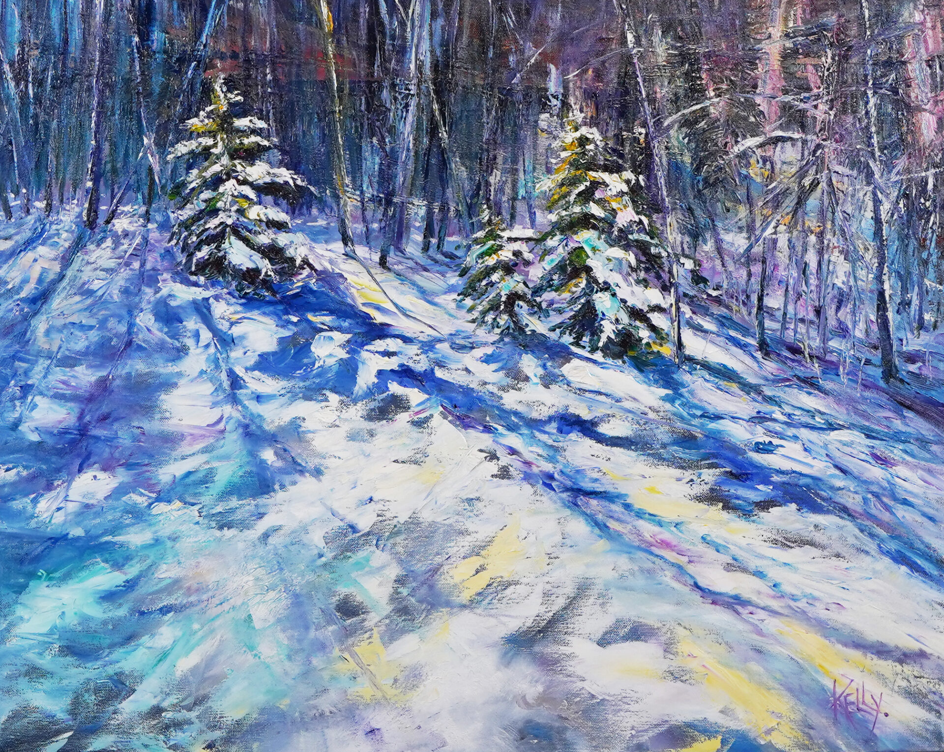 Kelly-Whyte_First-Snowfall_Oil_Canvas_30'x24'