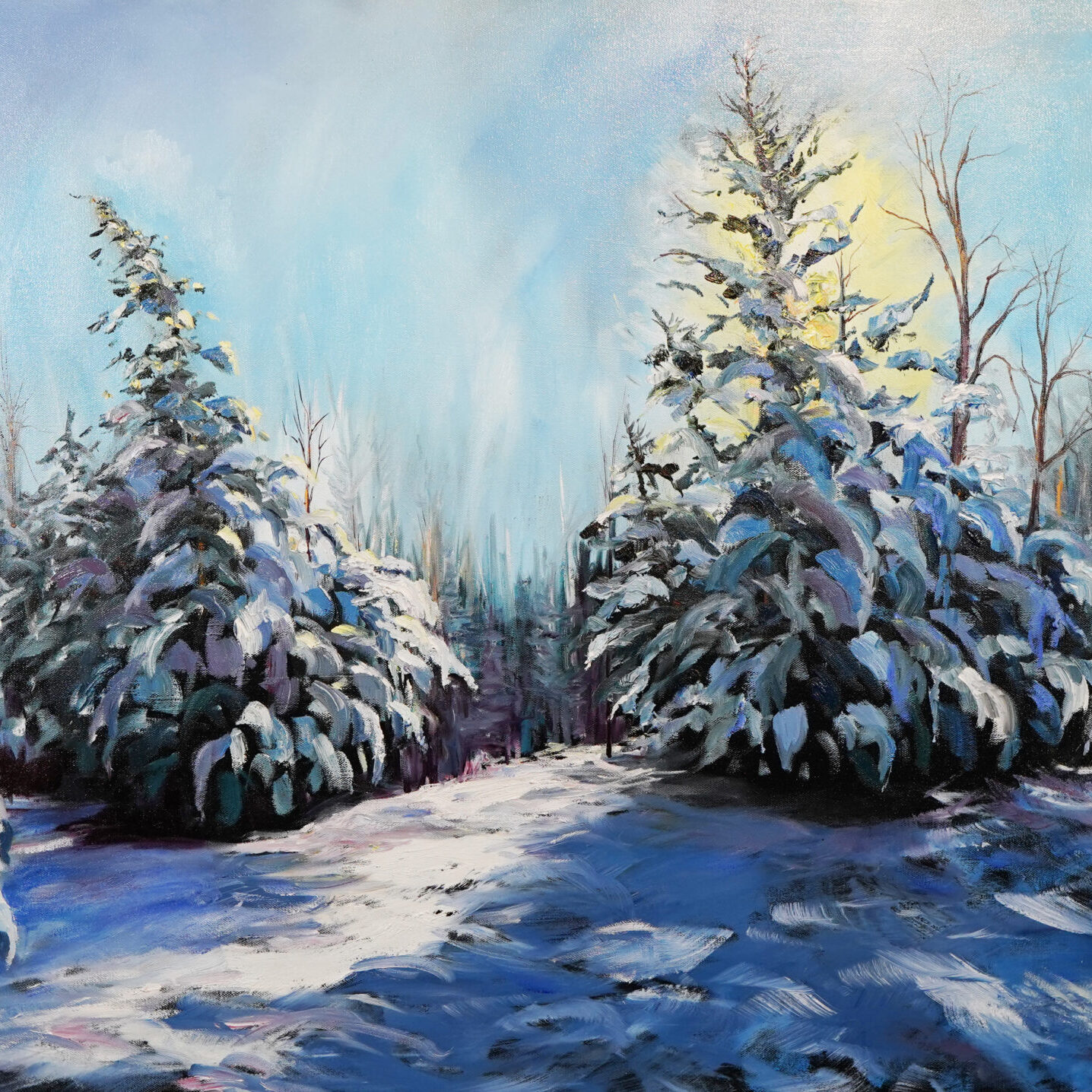 Kelly_Whyte_Glowing Cedars_Oil | Canvas_40x30